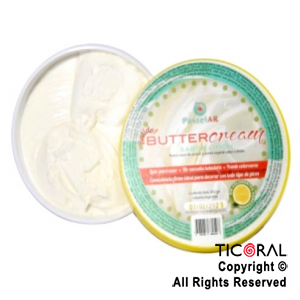 BUTTERCREAM CREMA VEGETAL SABOR LIMON LISTA PARA USAR 1 X 360GR